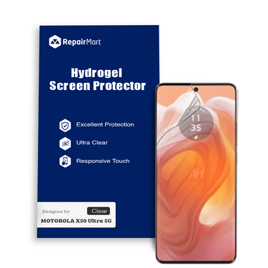 Motorola X50 Ultra 5G Compatible Premium Hydrogel Screen Protector